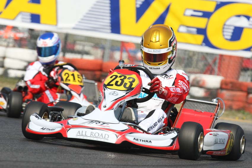 Charles Leclerc termine à la septième place du Trofeo Margutti !