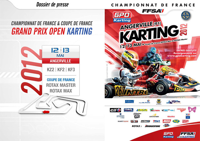 Une semaine après le WSK Euro Series, voici la deuxième manche du championnat de France (GPO) à Angerville !