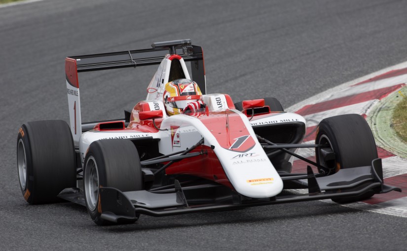 GP3 Series - Tests collectifs à Barcelone : Charles est dans le coup !