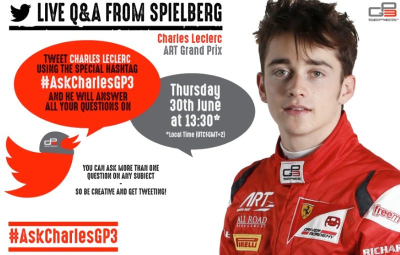 Charles a répondu au hashtag #AskCharlesGP3