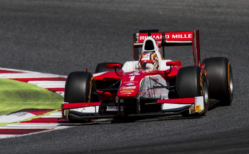 FIA F2 - Barcelone - Course 2 : Charles déjà bien devant !