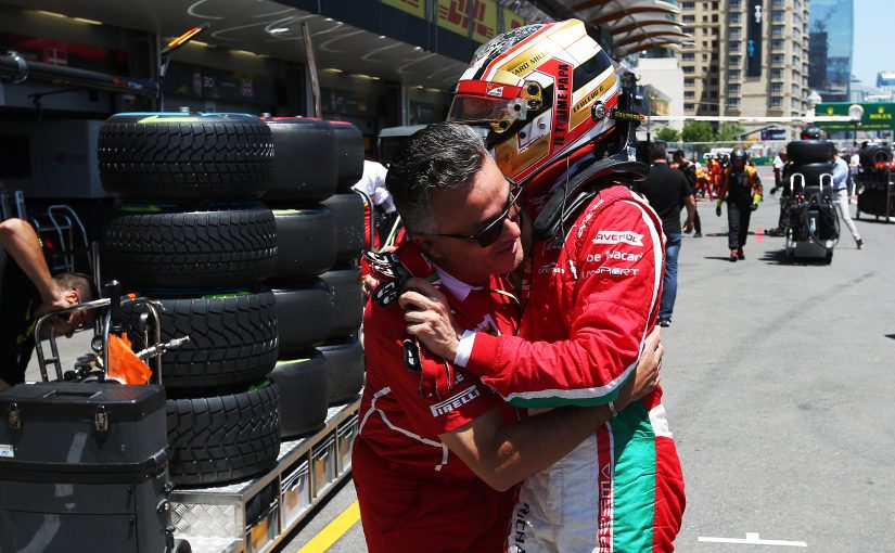 FIA F2 - Baku - Course 1 : Charles gagne pour son père !