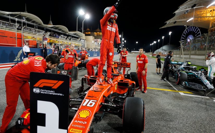 F1 - Bahrein : Charles signe sa première pole position !
