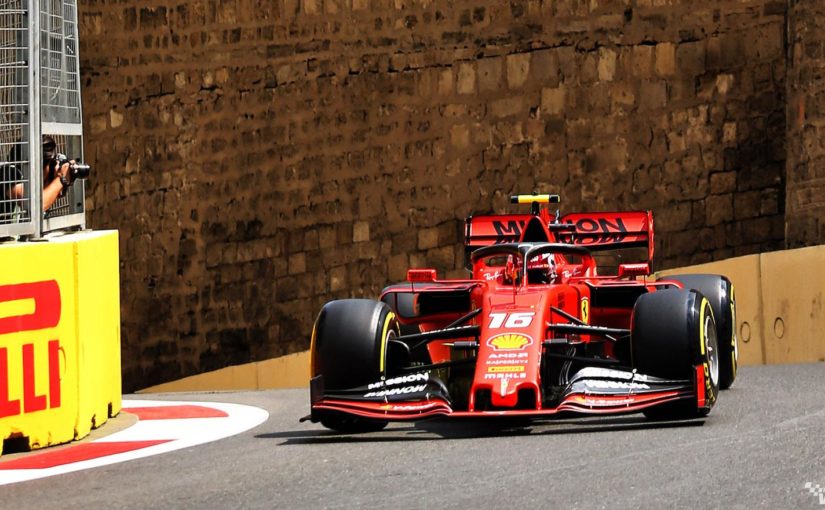 F1 - Baku : Charles en tête malgré une touchette !