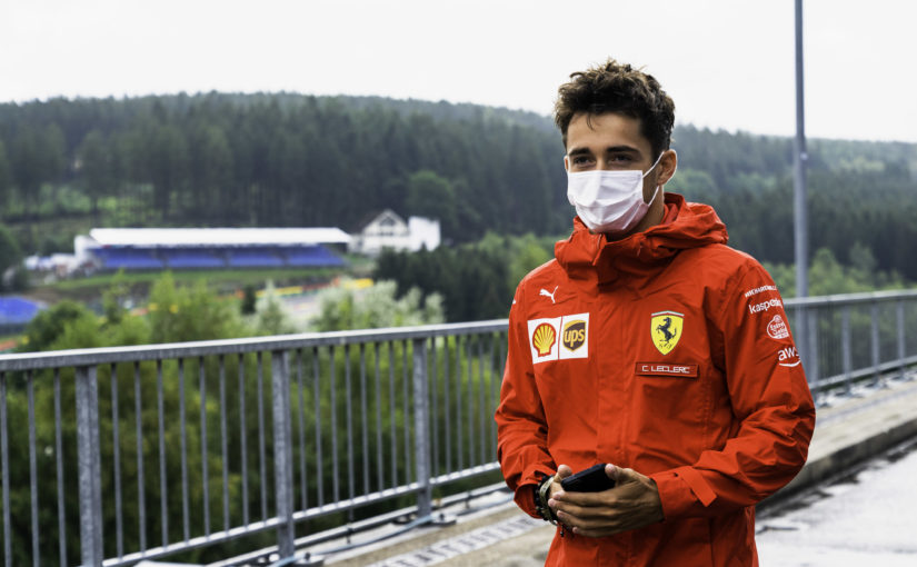 Charles Leclerc Spa-Francorchamps 2021